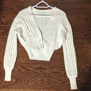 Wilfred Plunge Front Cardigan